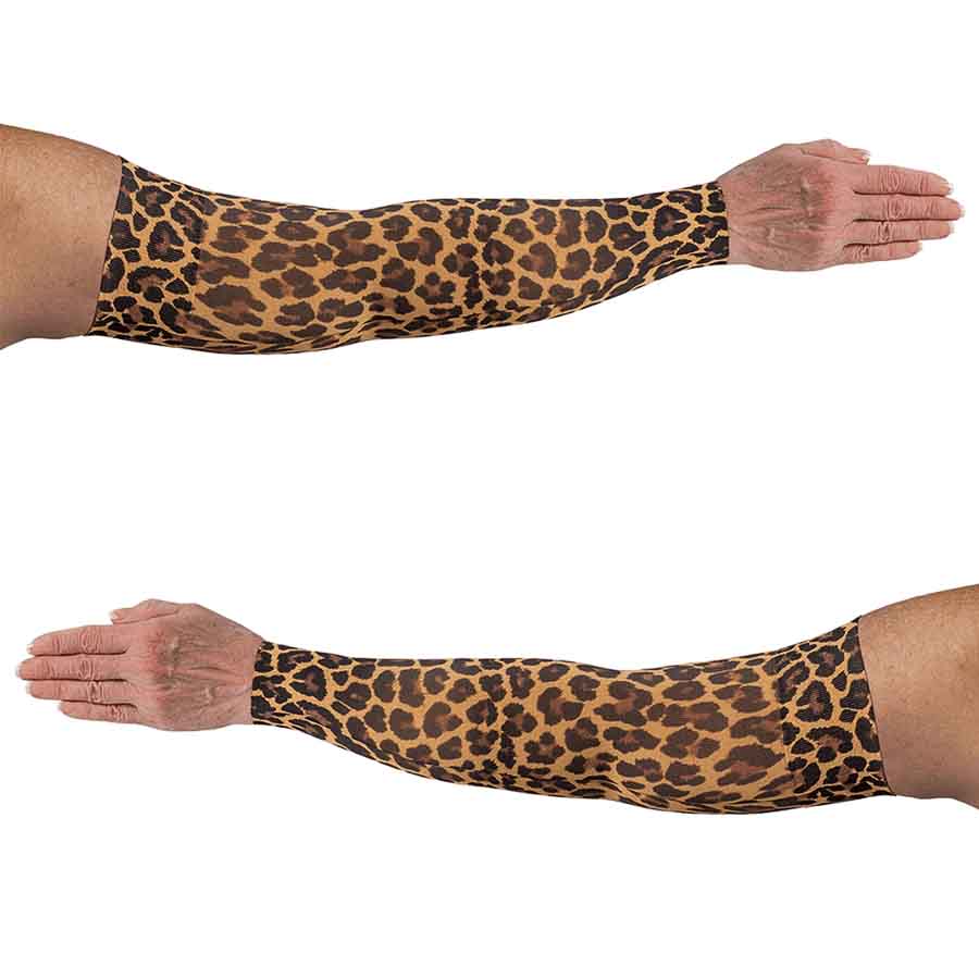 Lymphedivas. Manga de compresión para Linfedema. Leo Leopard.